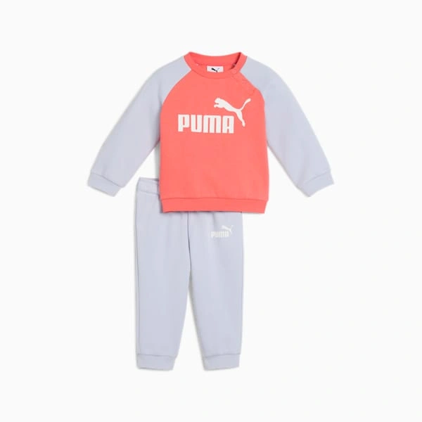 Dvojni komplet Minicats Essentials za malčke Raglan: udobje in stil PUMA, pripravljena na avanturo!